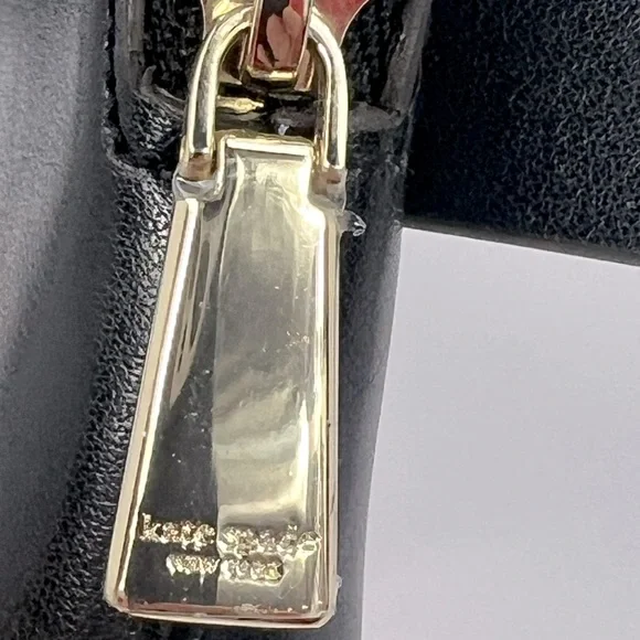 KATE SPADE WALLET BELTED PURSE FANNY PACK LEATHER SIZE SMALL/MEDIUM, BLACK COLOR - Picture 11 of 13